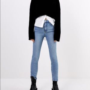 Zara Vintage High-Waisted Skinny Jeans